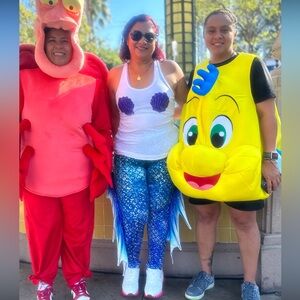 Used Adult L mermaid costume